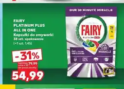 Kaufland Kapsułki do zmywarki Fairy Platinum Plus All in One oferta