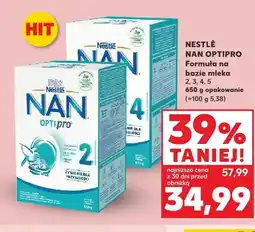 Kaufland Formuła na bazie mleka Nestlé NAN Optipro 2 oferta