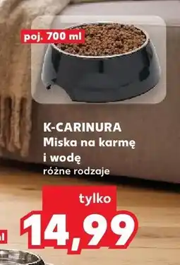 Kaufland Miska na karmę i wodę dla kota K-Carinura oferta