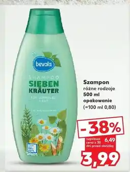 Kaufland Szampon do włosów Bevola Sieben Kräuter oferta