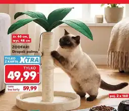 Kaufland Drapak dla kota palma Zoofari oferta