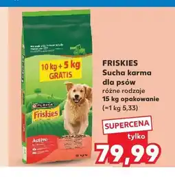 Kaufland Sucha karma dla psów Purina Friskies różne rodzaje oferta