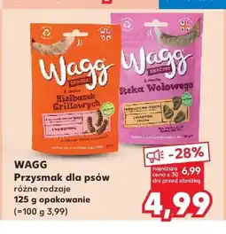 Kaufland Przysmak dla psów Wagg różne rodzaje oferta