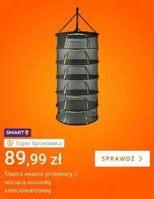 Wisząca suszarka sześciowarstwowa