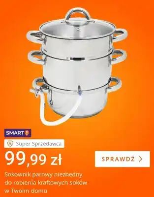 Sokownik parowy