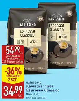 ALDI Kawa ziarnista Barissimo Espresso Classico oferta