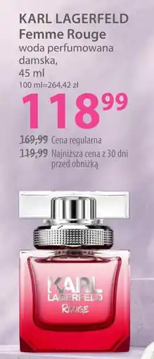 Hebe Karl Lagerfeld Femme Rouge woda perfumowana damska oferta