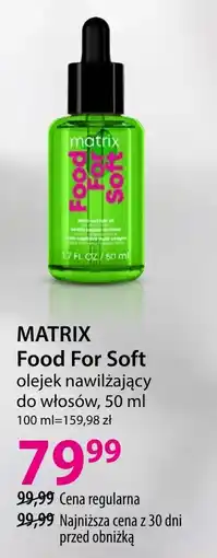 Hebe MATRIX Food For Soft olejek nawilżający do włosów oferta