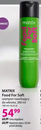 Hebe MATRIX Food For Soft szampon nawilżający oferta