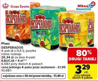 Carrefour Piwo DESPERADOS oferta