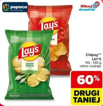 Carrefour Chipsy LAY'S oferta