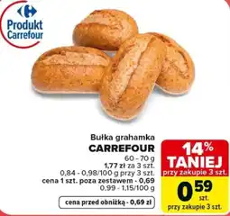 Carrefour Bułka grahamka CARREFOUR oferta