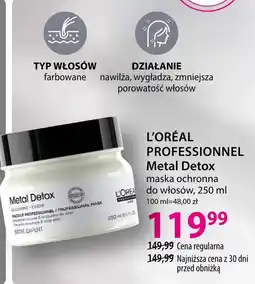Hebe L'Oréal Professionnel Metal Detox maska ochronna do włosów oferta
