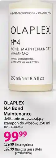 Hebe OLAPLEX N.4 Bond Maintenance delikatnie oczyszczający szampon do włosów oferta