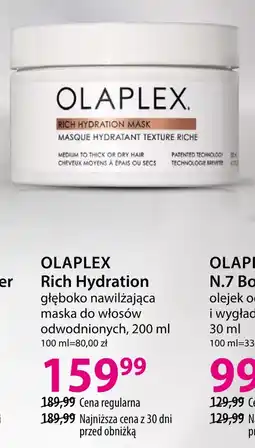 Hebe OLAPLEX Rich Hydration głęboko nawilżająca maska do włosów odwodnionych oferta