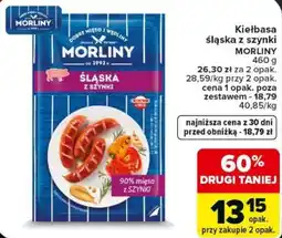 Carrefour Kiełbasa Śląska z Szynki Morliny oferta
