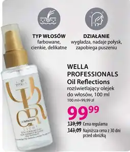 Hebe Wella Professionals Oil Reflections rozświetlający olejek do włosów oferta