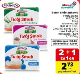 Carrefour Serek śmietankowy Twój Smak PIĄTNICA oferta