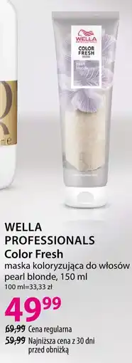 Hebe Wella Professionals Color Fresh maska koloryzująca do włosów pearl blonde oferta