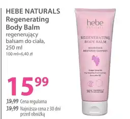 Hebe HEBE NATURALS Regenerating Body Balm oferta