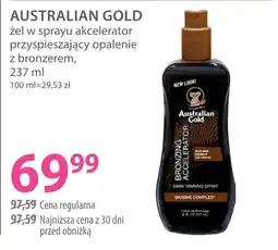 Hebe żel w sprayu akcelerator przyspieszający opalenie z bronzerem Australian Gold oferta