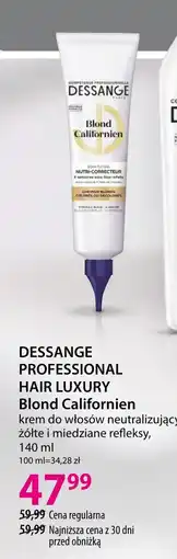 Hebe DESSANGE PROFESSIONAL HAIR LUXURY Blond Californien krem do włosów oferta