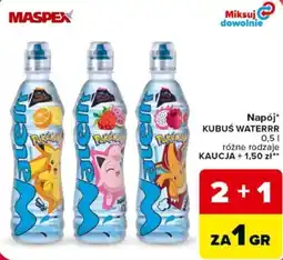 Carrefour Napój KUBUŚ WATERRR oferta