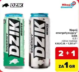 Carrefour Napój energetyzujący DZIK oferta
