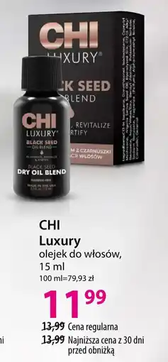 Hebe CHI Luxury olejek do włosów oferta