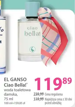Hebe EL GANSO Ciao Bella! woda toaletowa damska oferta