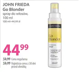 Hebe John Frieda Go Blonder spray do włosów oferta