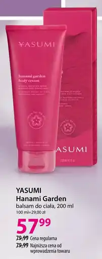 Hebe YASUMI Hanami Garden balsam do ciała oferta
