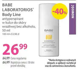 Hebe BABE LABORATORIOS Body Line antyperspirant oferta