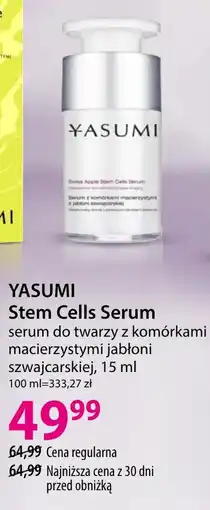 Hebe Yasumi Swiss Apple Stem Cells Serum do twarzy oferta