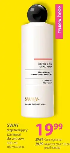 Hebe SWAY regenerujący szampon do włosów oferta