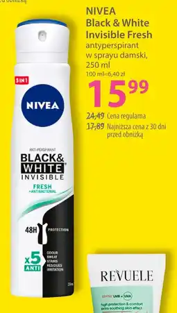 Hebe NIVEA Black & White Invisible Fresh antyperspirant w sprayu damski oferta