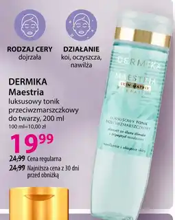 Hebe DERMIKA Maestria luksusowy tonik przeciwzmarszczkowy oferta
