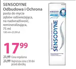Hebe SENSODYNE Odbudowa i Ochrona pasta do mycia zębów odświeżająca oferta