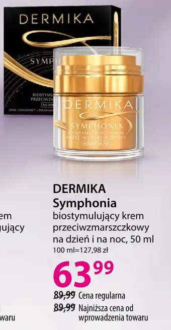 Hebe DERMIKA Symphonia biostymulujący krem przeciwzmarszczkowy oferta