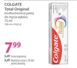 Hebe Colgate Total Original multichronna pasta do mycia zębów oferta
