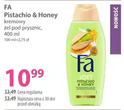 Hebe Fa żel pod prysznic kremowy Pistachio & Honey oferta