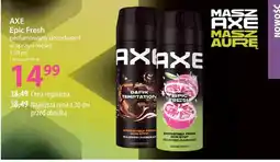 Hebe AXE Epic Fresh perfumowany dezodorant oferta