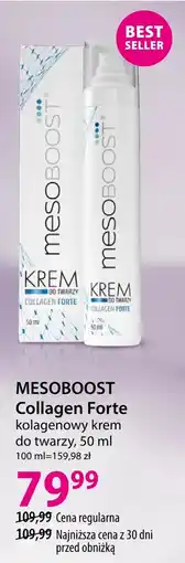 Hebe MESOBOOST Collagen Forte kolanowy krem do twarzy oferta