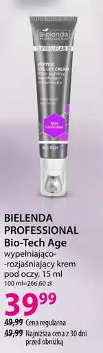 Hebe Bielenda Professional Bio-Tech Age wypełniająco-rozjaśniający krem pod oczy oferta