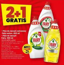 Twój Market Płyn do naczyń cytrusowy Fairy extra+ oferta