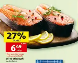 Auchan Łosoś atlantycki plaster, luzem oferta