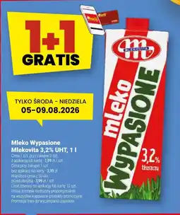Twój Market Mleko Wypasione Mlekovita 3,2% UHT oferta