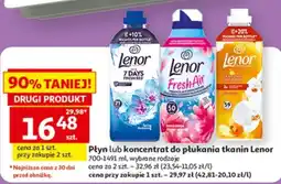 Auchan Płyn lub koncentrat do płukania tkanin Lenor oferta
