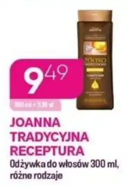 Koliber drogerie Joanna Tradycyjna Receptura Odżywka do włosów oferta
