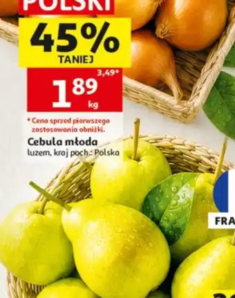 Auchan Cebula młoda oferta